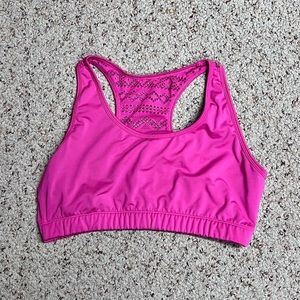 Zyia pink bomber bra